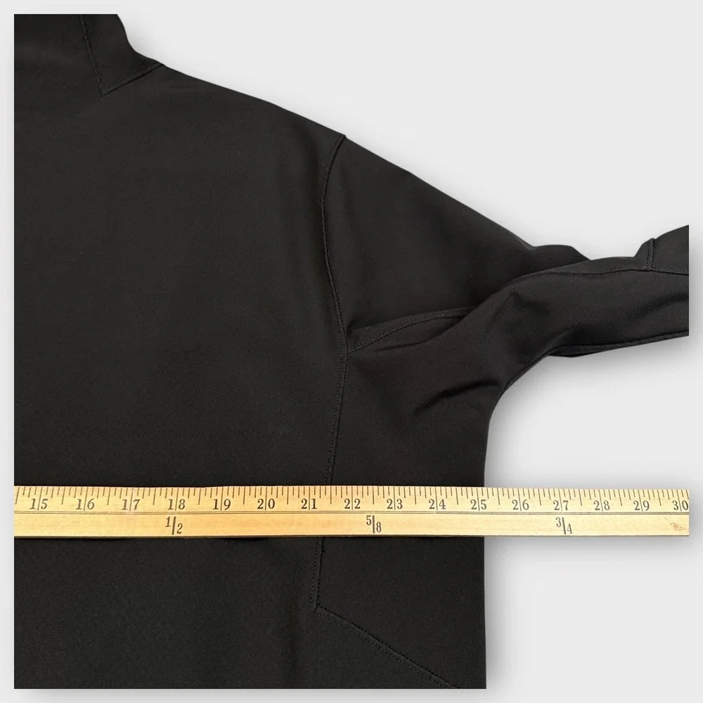 Patagonia Jacket Mens XL Black Softshell‎ Adze Embroidered Full Zip 83525